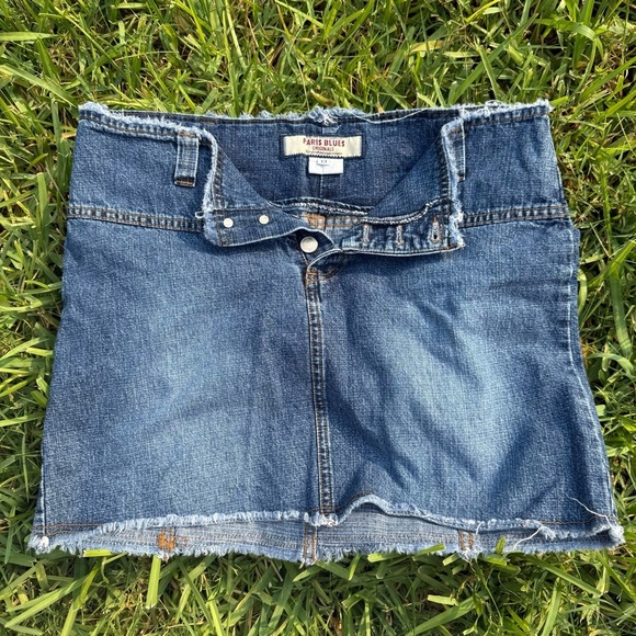 Vintage Paris Blues Women's Denim Skirt - Blue - Picture 1 of 6